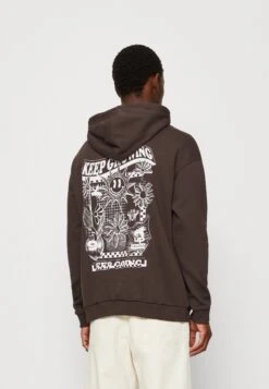 YOURTURN Unisex - Jersey Con Capucha - Brown