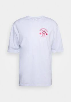 YOURTURN Heart Graphic Backprint Tee Unisex - Camiseta Estampada - White