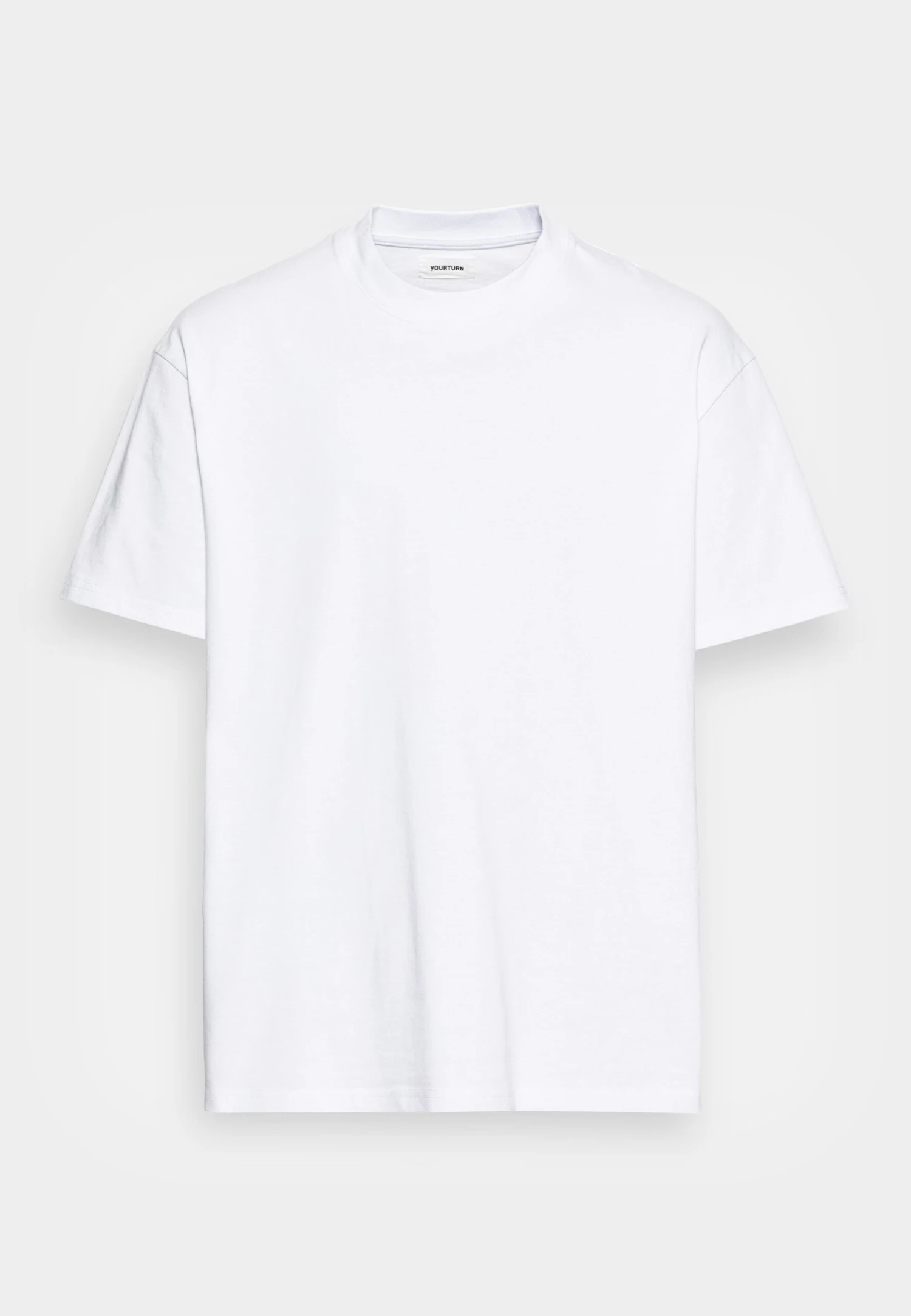 YOURTURN Heavy Weight Tee Unisex - Camiseta Básica - White 4 YOURTURN Heavy Weight Tee Unisex - Camiseta Básica - White - Imagen 4