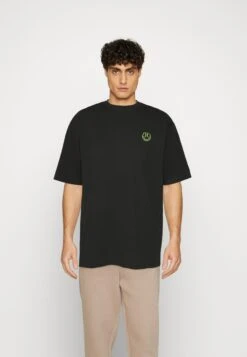 YOURTURN Unisex - Camiseta Básica - Black