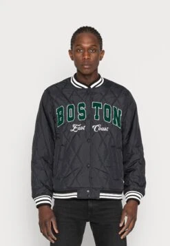 YOURTURN Unisex - Chaquetas Bomber - Black