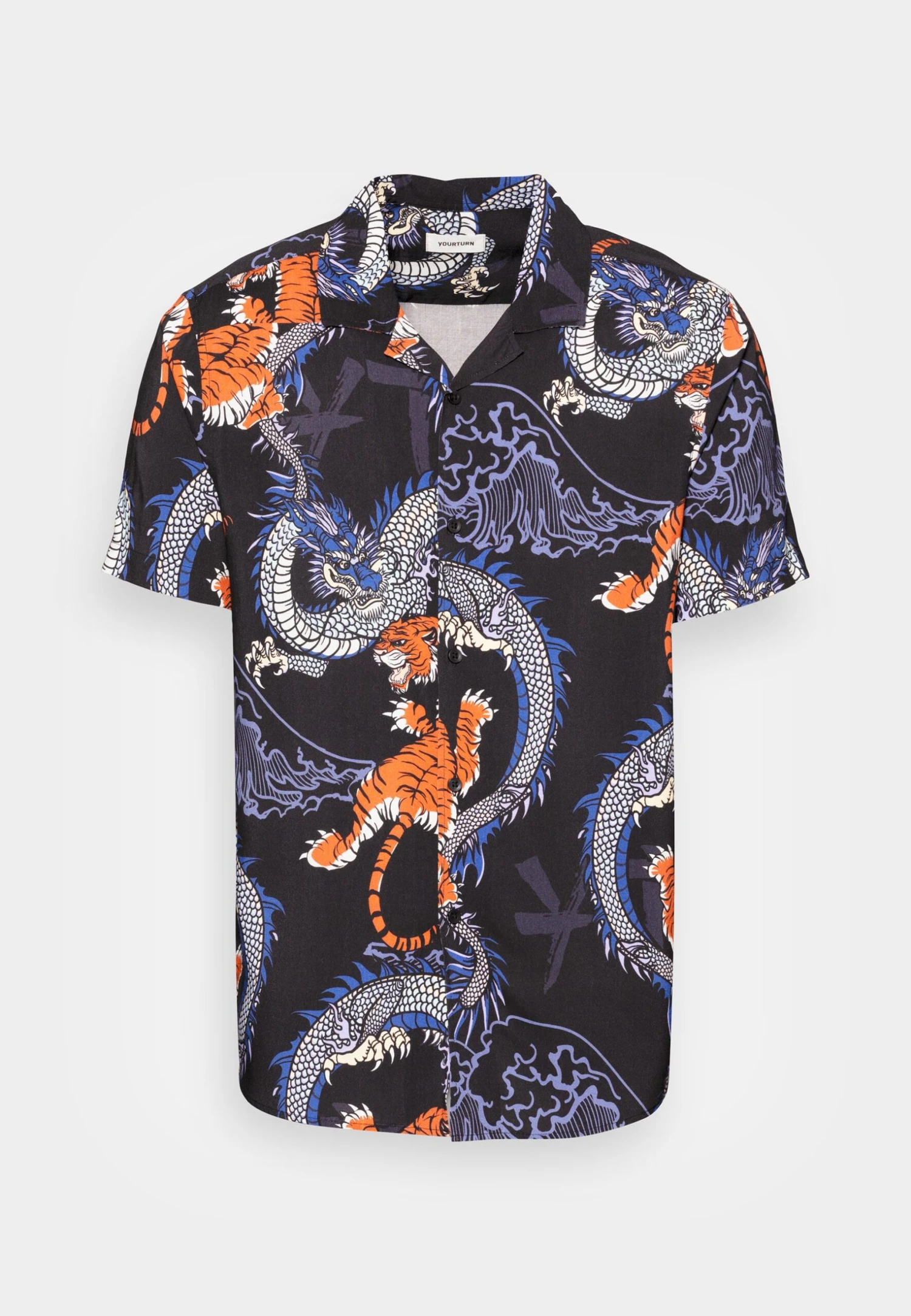 YOURTURN Unisex - Camisa - Black 4 YOURTURN Unisex - Camisa - Black - Imagen 4