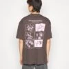 YOURTURN Unisex - Camiseta Estampada - Brown