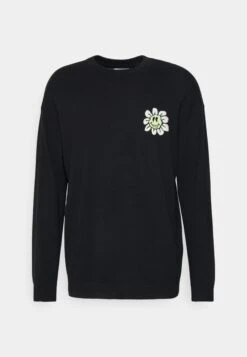 YOURTURN Crewneck With A Flower - Jersey De Punto - Black 10 YOURTURN Crewneck With A Flower - Jersey De Punto - Black -Yourturn 1a95398e01964ef2994868db2207dc57