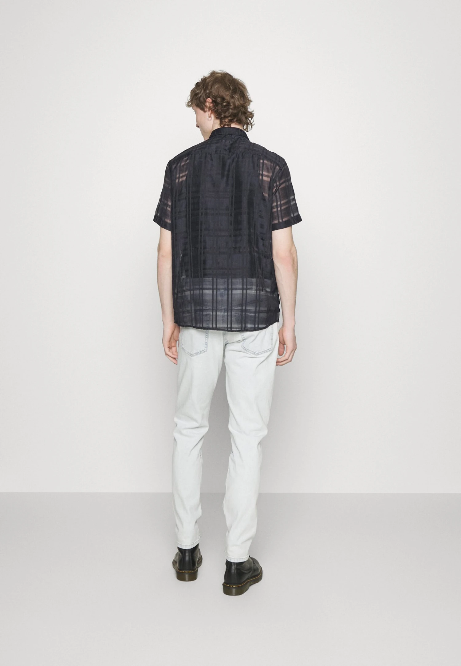 YOURTURN Mesh Shirt - Camisa - Black 3 YOURTURN Mesh Shirt - Camisa - Black - Imagen 3