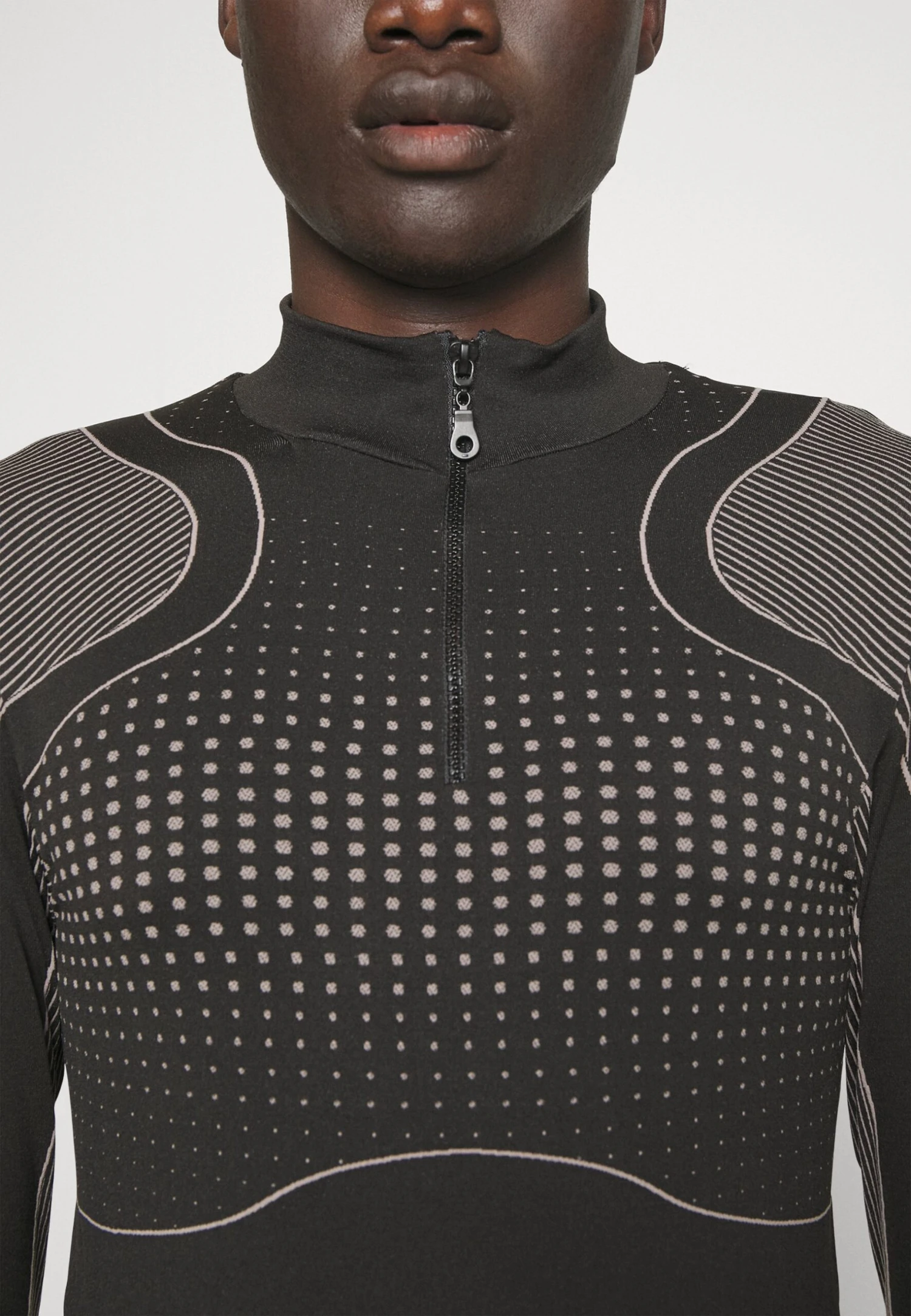 YOURTURN Jaquard Sports Unisex - Camiseta De Manga Larga - Black 6 YOURTURN Jaquard Sports Unisex - Camiseta De Manga Larga - Black - Imagen 6