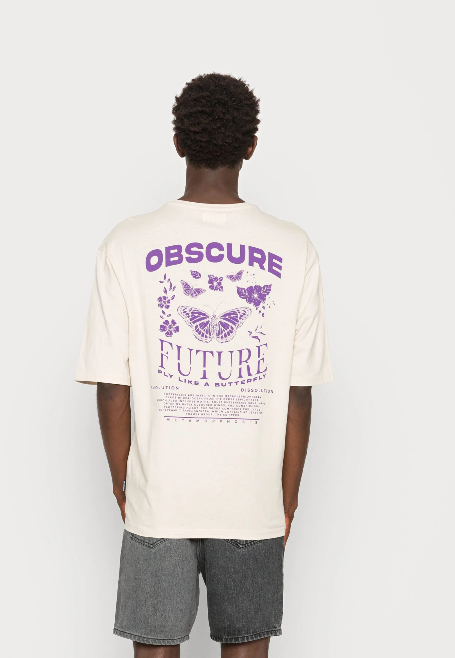 YOURTURN Nostalgia Future Tee Unisex - Camiseta Estampada - Grey 3 YOURTURN Nostalgia Future Tee Unisex - Camiseta Estampada - Grey - Imagen 3