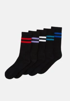 YOURTURN 5 Pack - Calcetines - Black