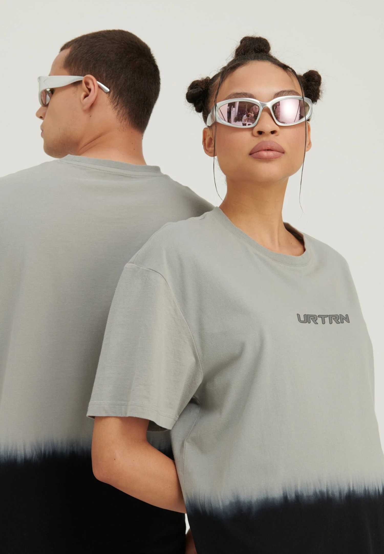 YOURTURN Unisex - Camiseta Estampada - Grey 1 YOURTURN Unisex - Camiseta Estampada - Grey