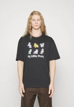 YOURTURN My Little Pony Unisex - Camiseta Estampada - Black