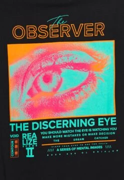 YOURTURN Unisex Observer- Camiseta Estampada - Black 5 YOURTURN Unisex Observer- Camiseta Estampada - Black -Yourturn 2f10caddf93c4f93970871184d5087d9