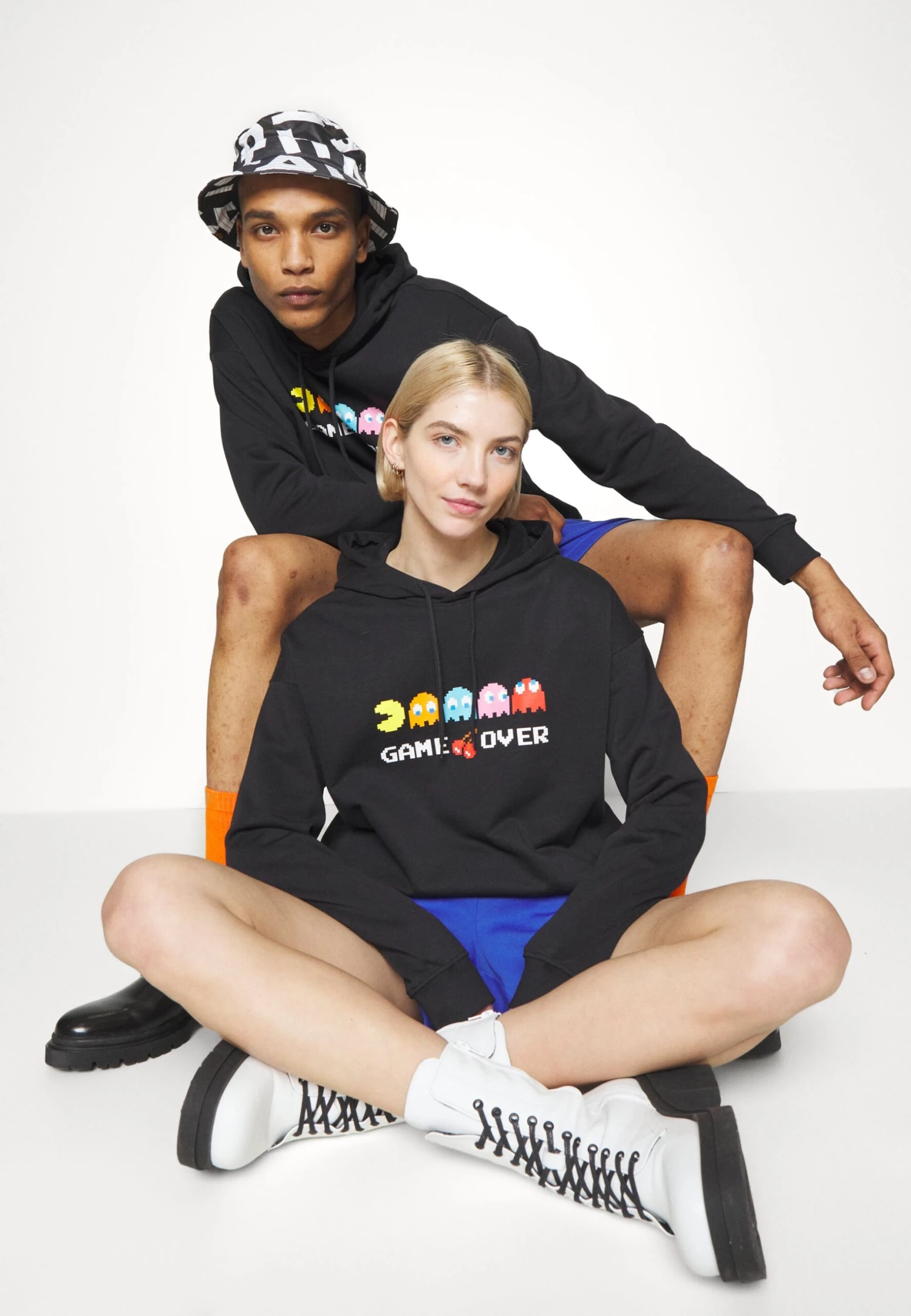 YOURTURN Pac-Man Unisex - Sudadera - Black 4 YOURTURN Pac-Man Unisex - Sudadera - Black - Imagen 4