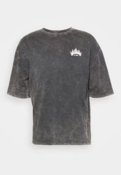 YOURTURN Skull Graphic Tee Unisex - Camiseta Estampada - Mottled Black -Yourturn 3341a74bddf74d959dffbf4e41605549