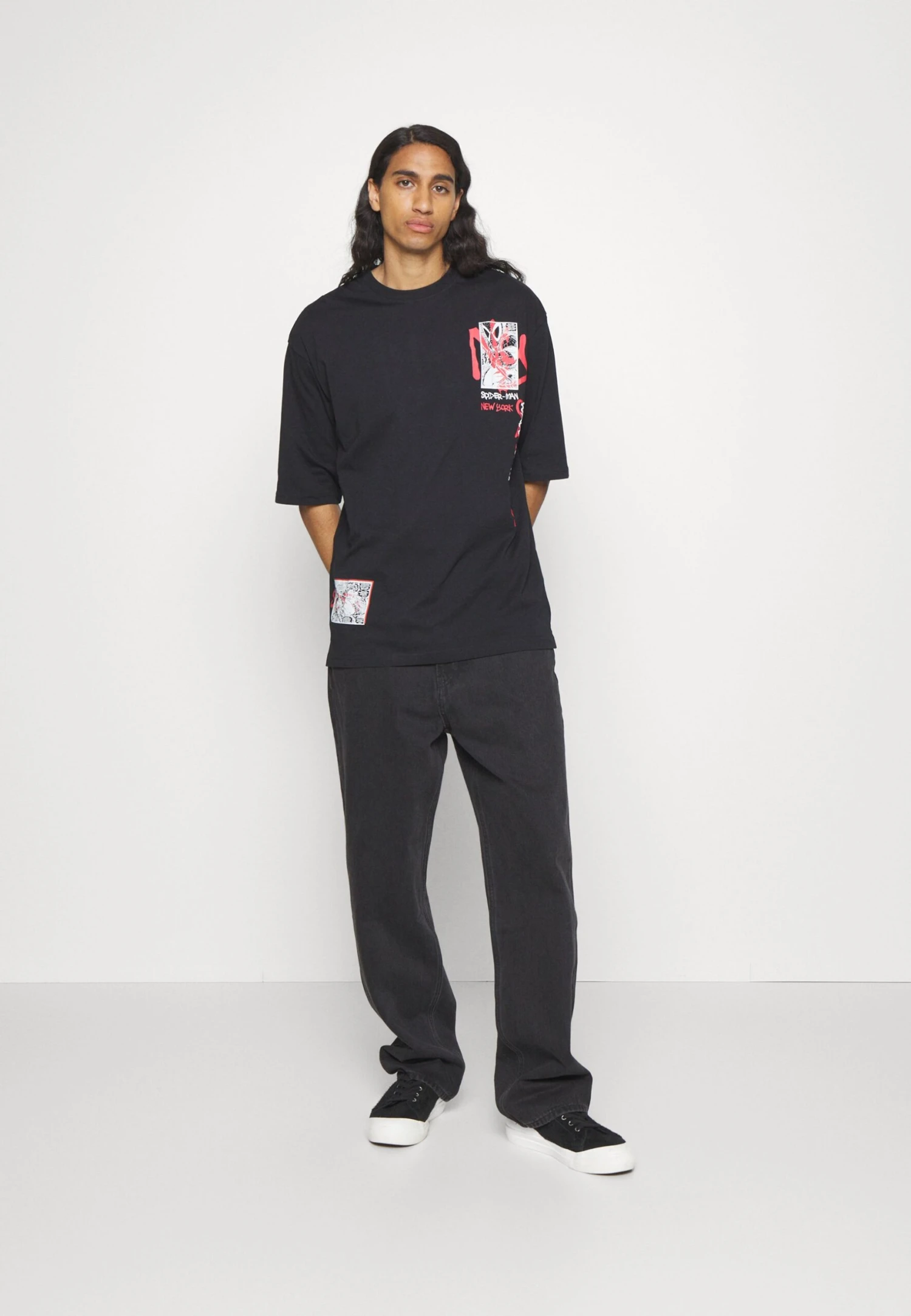 YOURTURN Unisex - Camiseta Estampada - Black 2 YOURTURN Unisex - Camiseta Estampada - Black - Imagen 2