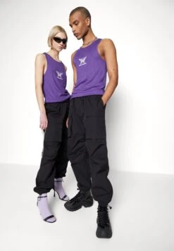 YOURTURN Unisex - Pantalones Cargo - Black -Yourturn 35f4be1a0eb34b50a52c69c608da4a51