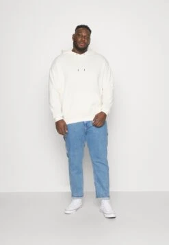 YOURTURN 2 Pack Unisex - Jersey Con Capucha -Brown/Off-White