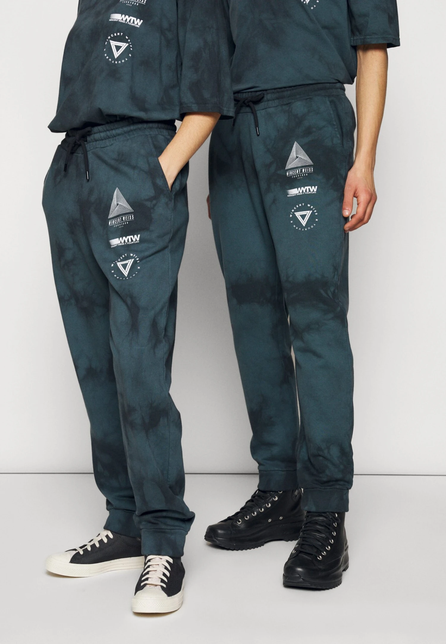 YOURTURN Wincent Weiss Unisex - Pantalones Deportivos - Black 3 YOURTURN Wincent Weiss Unisex - Pantalones Deportivos - Black - Imagen 3