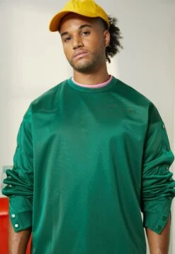 YOURTURN Unisex - Camiseta De Manga Larga - Dark Green