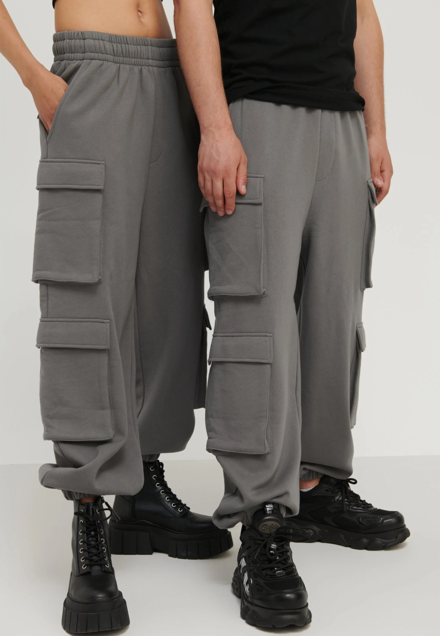 YOURTURN Unisex - Pantalones Deportivos - Dark Grey 1 YOURTURN Unisex - Pantalones Deportivos - Dark Grey