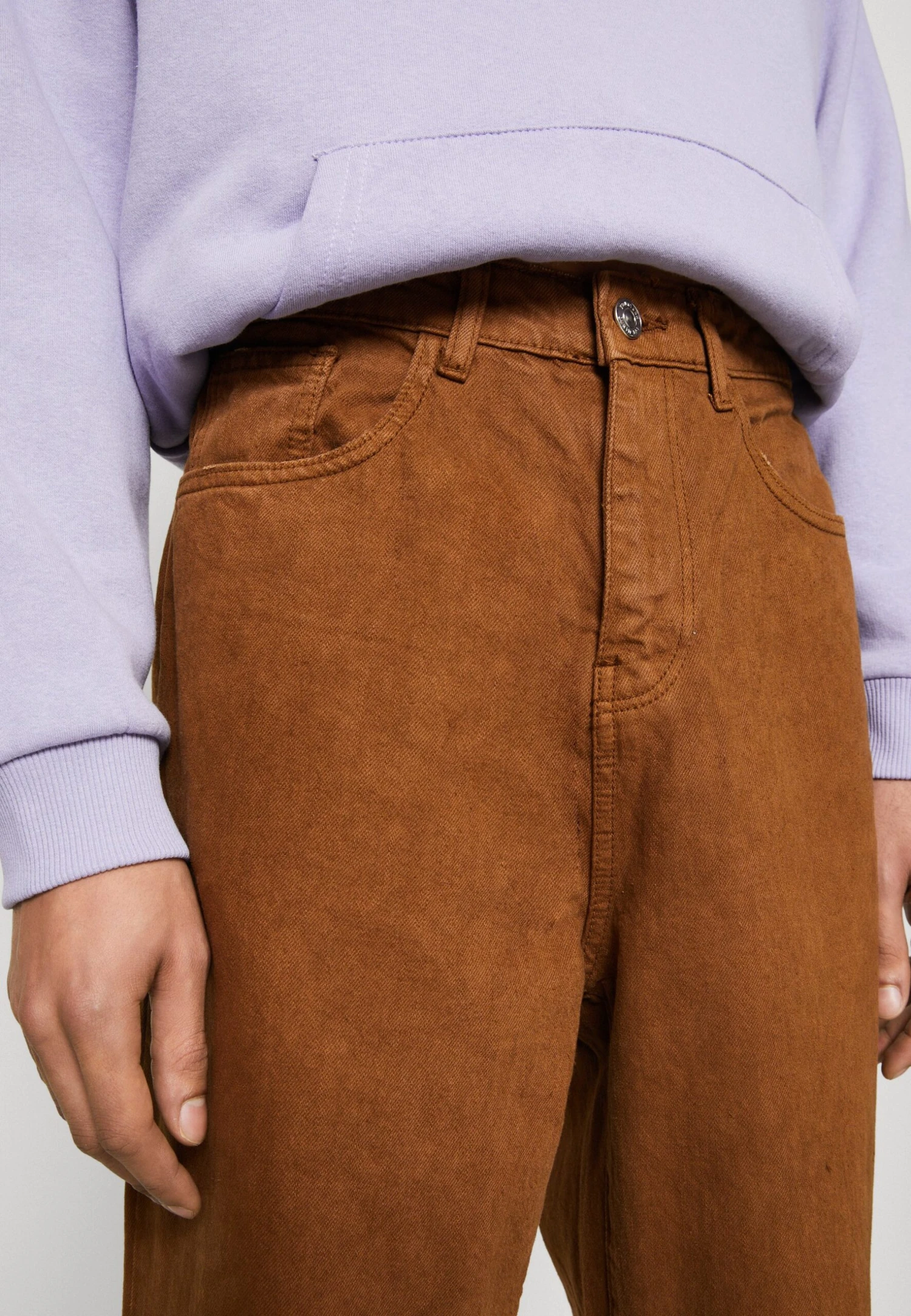 YOURTURN Unisex - Vaqueros Boyfriend - Brown 4 YOURTURN Unisex - Vaqueros Boyfriend - Brown - Imagen 4