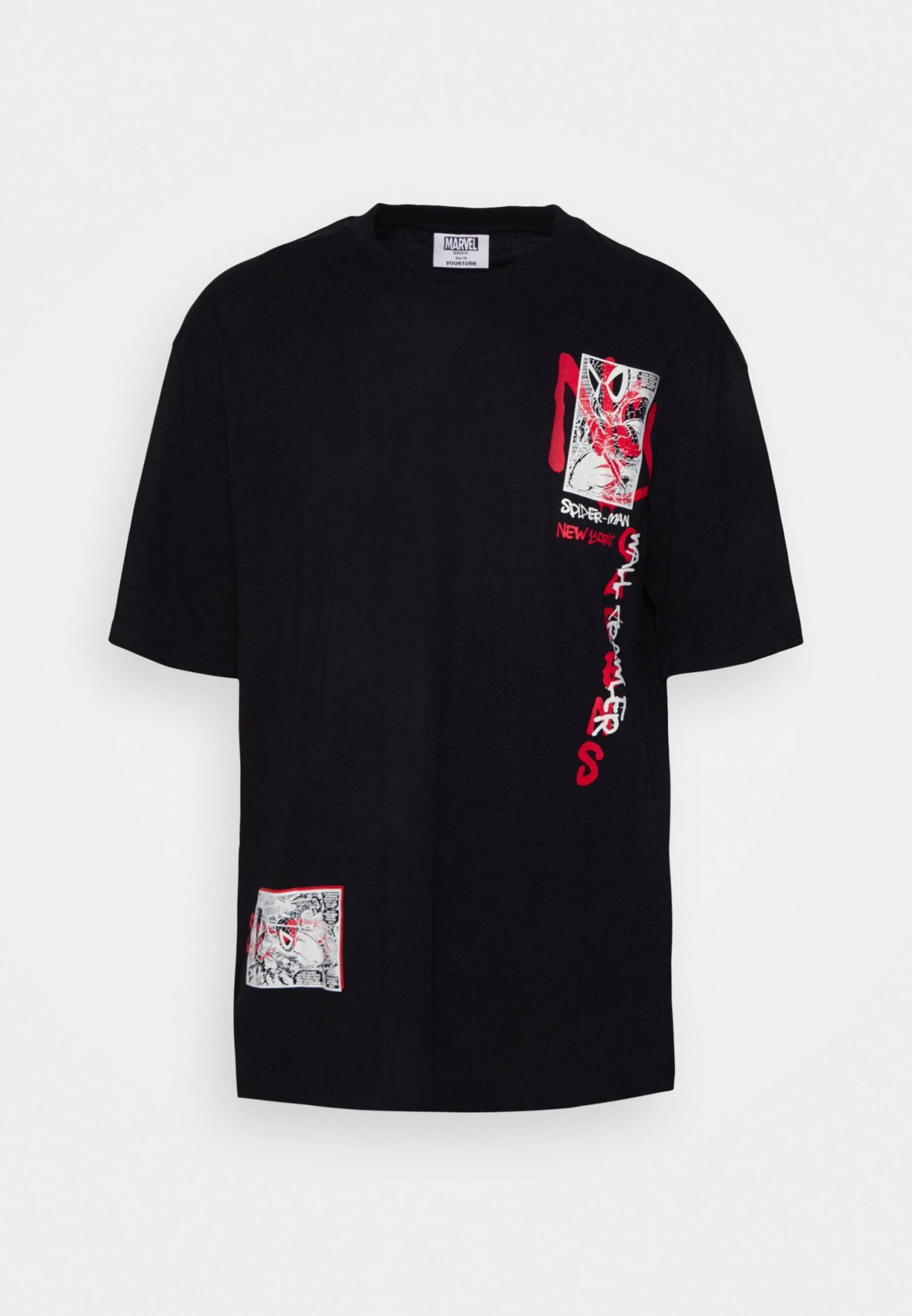 YOURTURN Licence Spierman Graphic - Camiseta Estampada - Black 1 YOURTURN Licence Spierman Graphic - Camiseta Estampada - Black