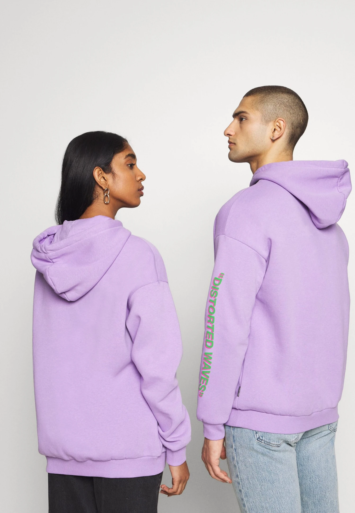 YOURTURN Unisex - Jersey Con Capucha - Lilac 3 YOURTURN Unisex - Jersey Con Capucha - Lilac - Imagen 3