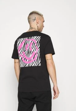 YOURTURN Camiseta Estampada - Black