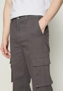 YOURTURN Unisex - Pantalones Cargo - Dark Grey -Yourturn 58c6df9c04d848768eb87bd4370028cb