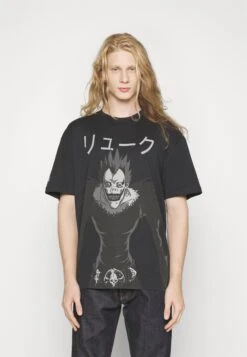 YOURTURN Death Note Unisex - Camiseta Estampada - Black