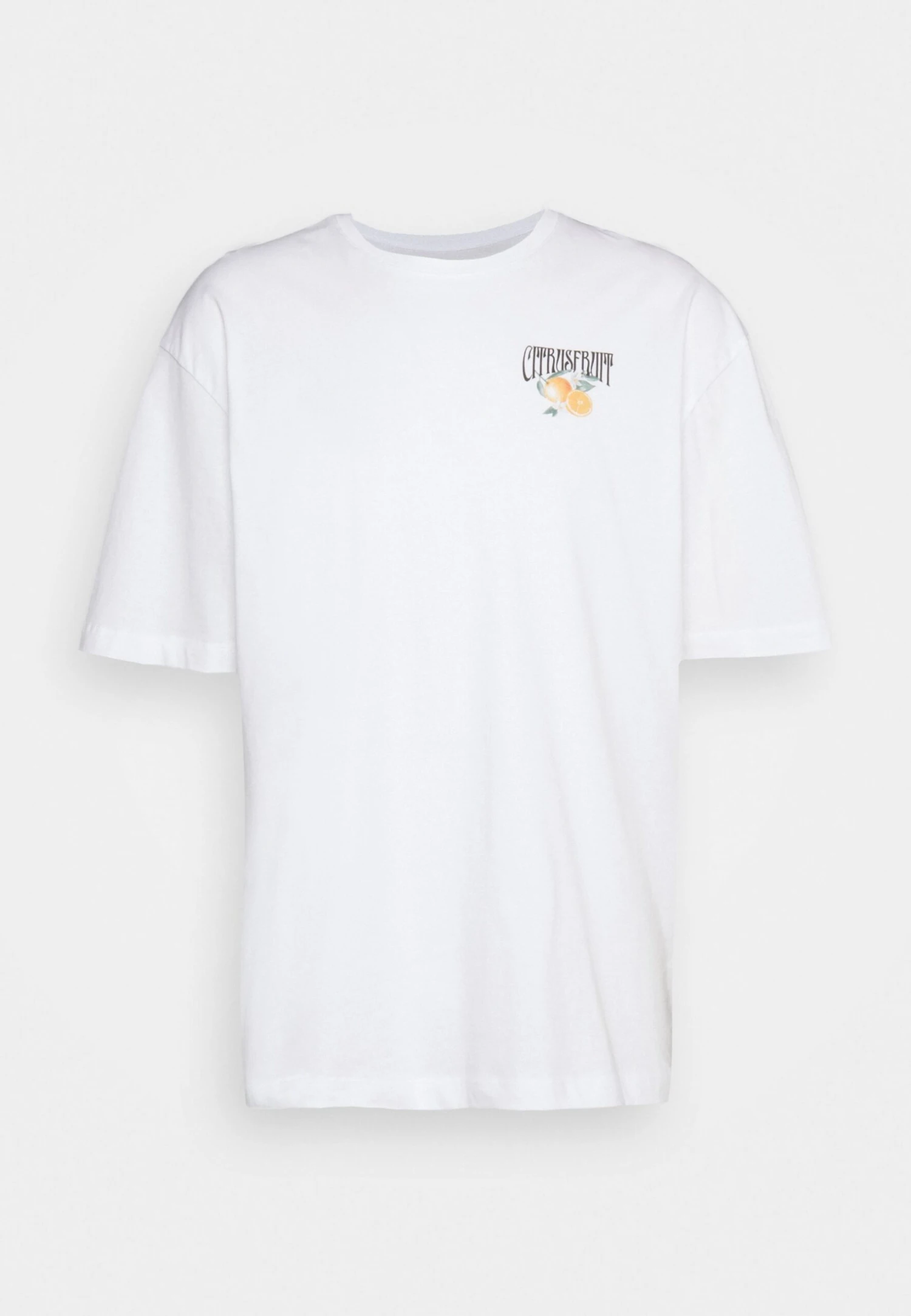YOURTURN Orange Fruit Graphic Tee- Camiseta Estampada - White 5 YOURTURN Orange Fruit Graphic Tee- Camiseta Estampada - White - Imagen 5