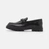 YOURTURN Leather Unisex - Mocasines - Black