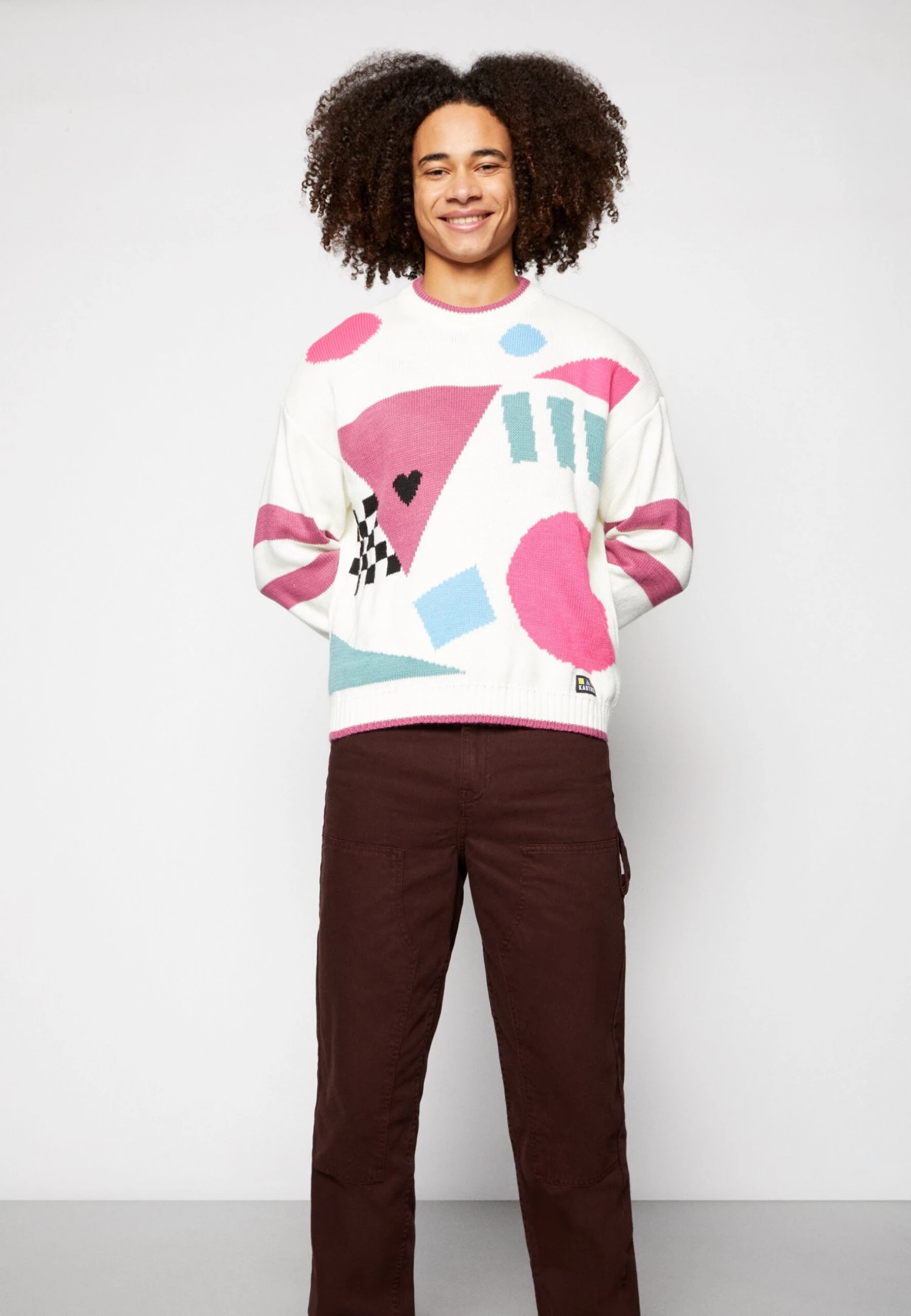 YOURTURN Workwear Unisex - Vaqueros Boyfriend - Brown 4 YOURTURN Workwear Unisex - Vaqueros Boyfriend - Brown - Imagen 4