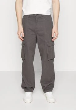 YOURTURN Unisex - Pantalones Cargo - Dark Grey