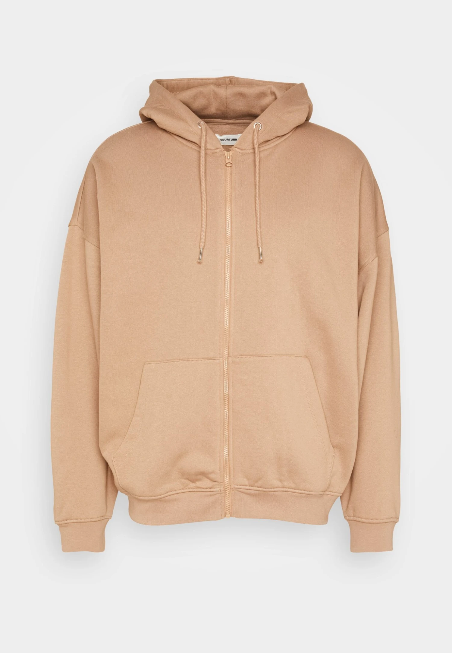 YOURTURN Unisex - Sudadera Con Cremallera - Tan 5 YOURTURN Unisex - Sudadera Con Cremallera - Tan - Imagen 5