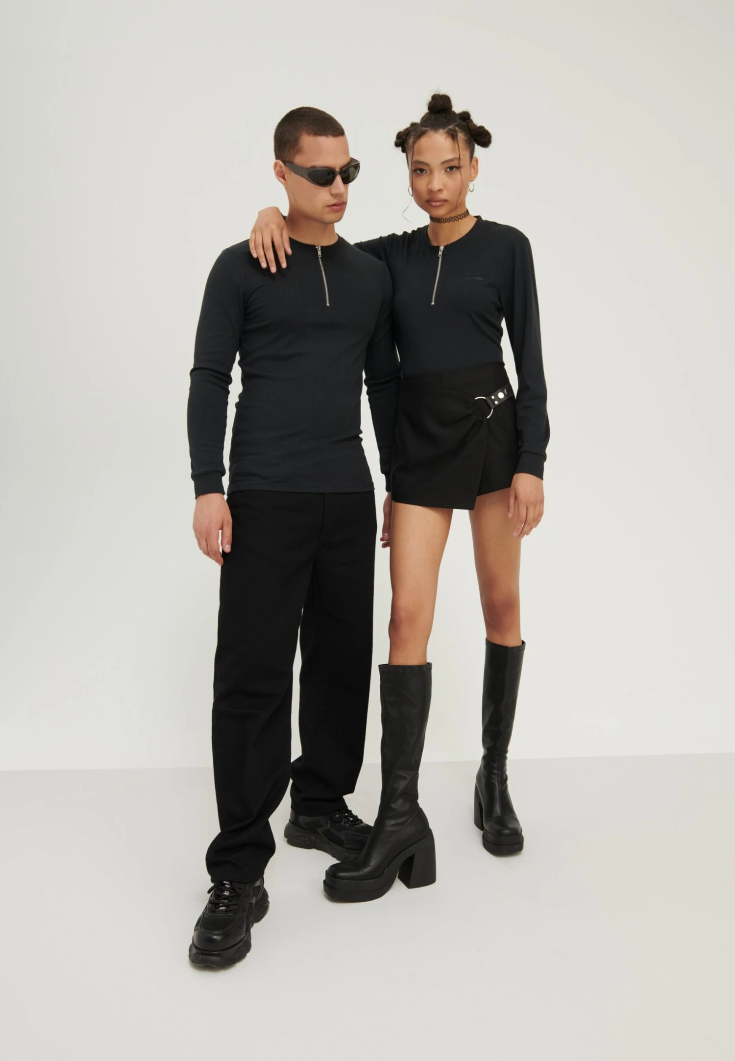 YOURTURN Unisex - Jersey De Punto - Black 2 YOURTURN Unisex - Jersey De Punto - Black - Imagen 2