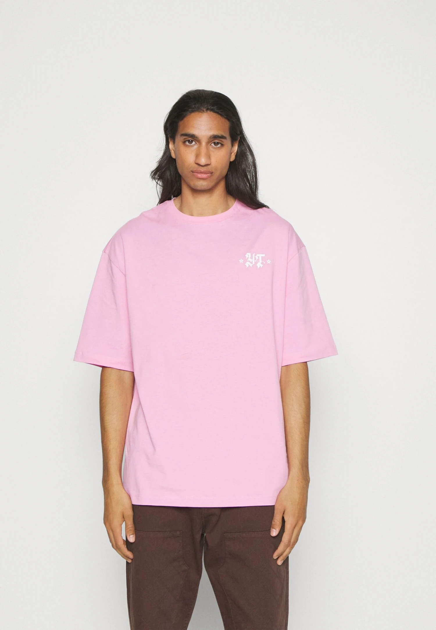 YOURTURN Unisex - Camiseta Estampada - Pink 1 YOURTURN Unisex - Camiseta Estampada - Pink