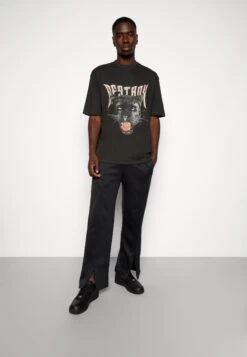 YOURTURN Unisex - Pantalones Deportivos - Black -Yourturn 85d63e3ea0dd4912a5d925a26ef5e8e1