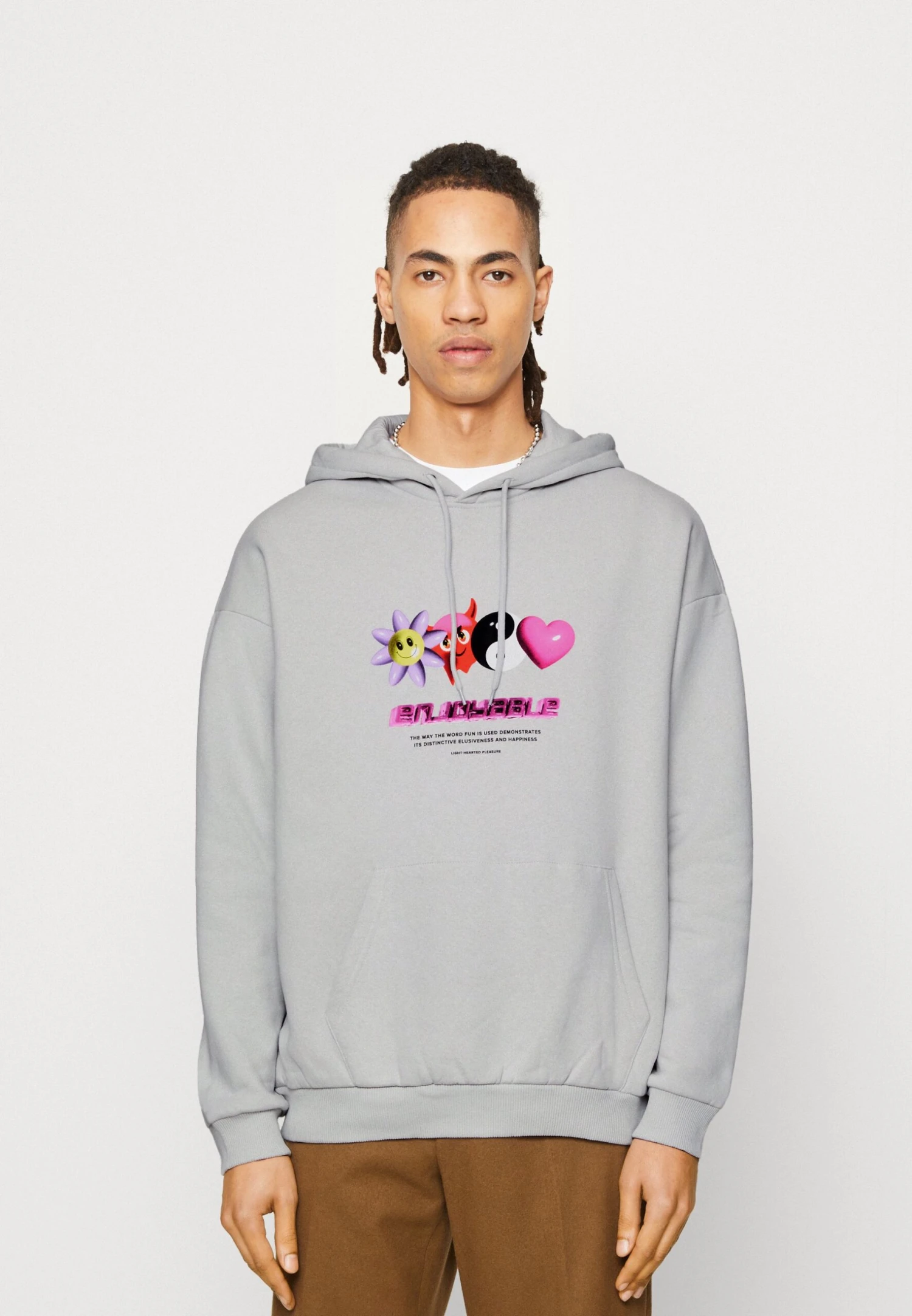 YOURTURN Unisex - Jersey Con Capucha - Grey 1 YOURTURN Unisex - Jersey Con Capucha - Grey