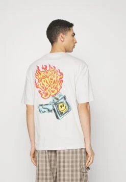 YOURTURN Unisex - Camiseta Estampada - Grey