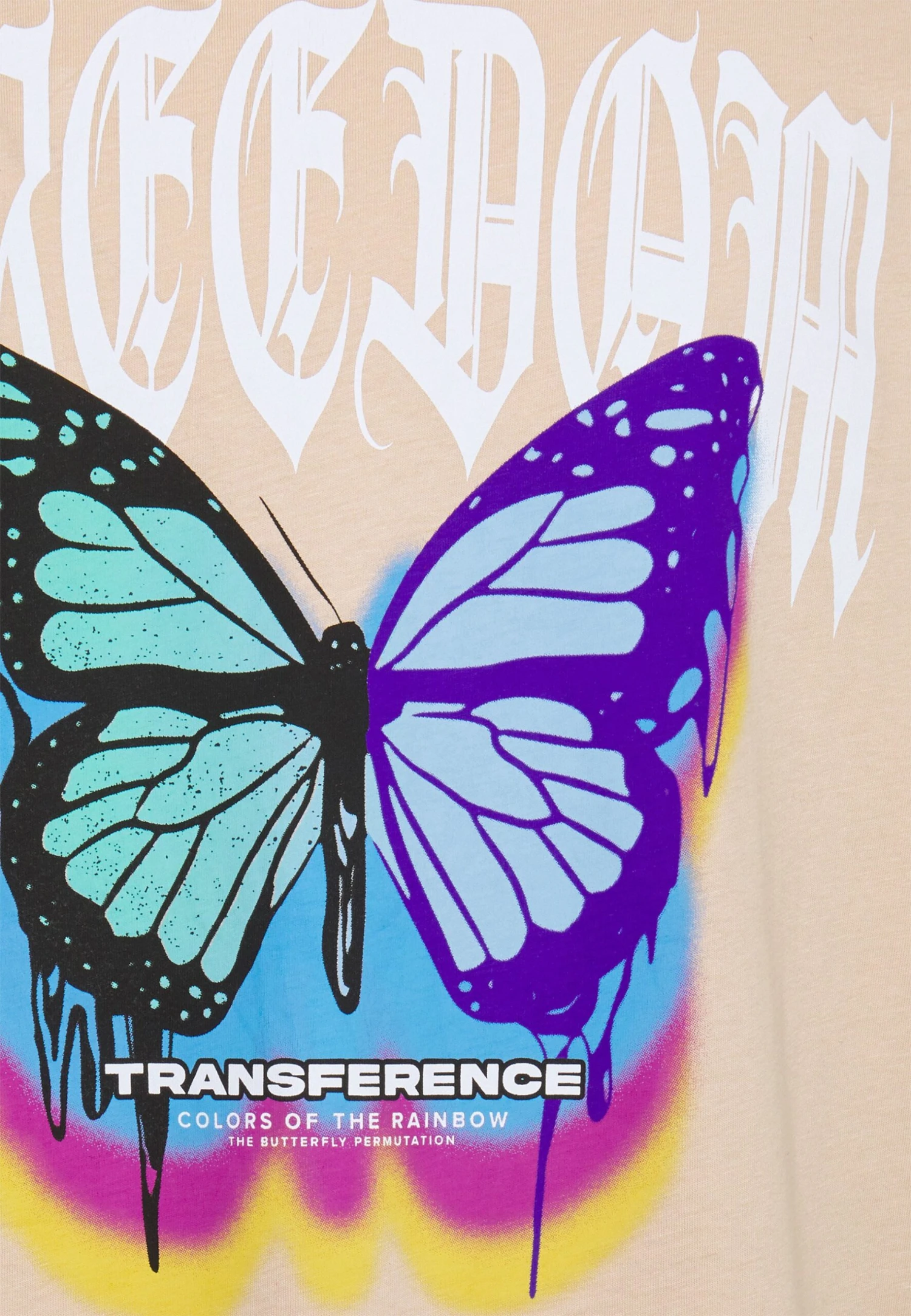 YOURTURN Unisex - Camiseta Estampada - Tan 3 YOURTURN Unisex - Camiseta Estampada - Tan - Imagen 3