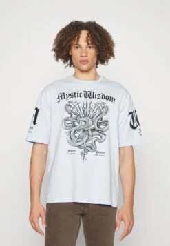 YOURTURN Unisex - Camiseta Estampada - Blue