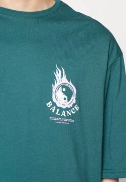 YOURTURN Unisex - Camiseta Estampada - Dark Green -Yourturn 962385b91f6d49f396df26b5fe35e38b