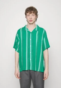 YOURTURN Stripes Boxi - Camisa - Green