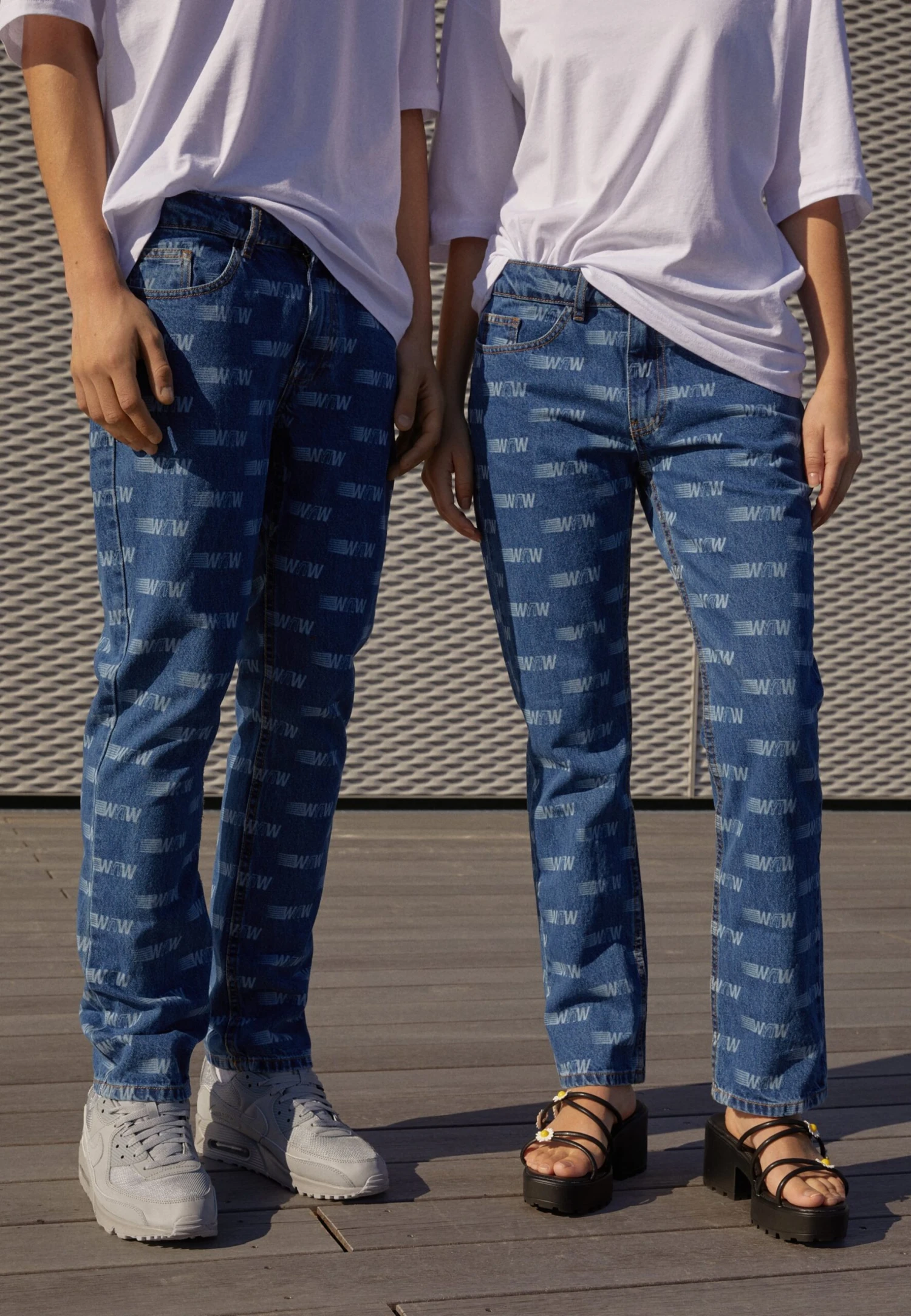 YOURTURN WincentWeiss Unisex - Vaqueros Rectos - Blue Denim 4 YOURTURN WincentWeiss Unisex - Vaqueros Rectos - Blue Denim - Imagen 4