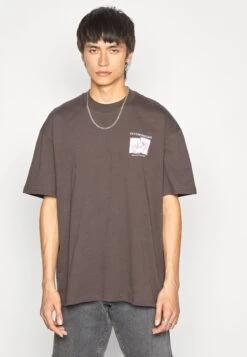 YOURTURN Unisex - Camiseta Estampada - Brown -Yourturn a7615ab90000417885fafb1c8c4136ff