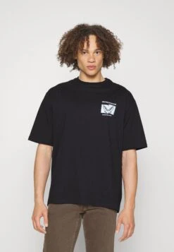 YOURTURN Camiseta Estampada - Black