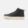 YOURTURN Unisex - Zapatillas Altas - Black