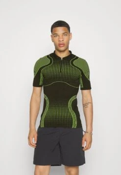 YOURTURN Unisex - Polo - Black/Green