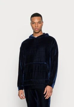 YOURTURN Festive Hoodie Unisex - Jersey Con Capucha - Dark Blue