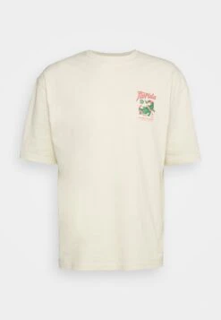 YOURTURN Crocodile Florida Graphic Tee Unisex- Camiseta Estampada - Beige 8 YOURTURN Crocodile Florida Graphic Tee Unisex- Camiseta Estampada - Beige -Yourturn b198d671e565489ea5d4e3807bddb05c